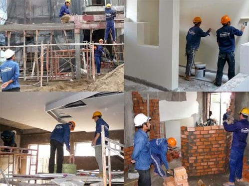 Thi công sửa chữa nhà cửa - Dịch Vụ Sơn Sửa Nhà Giá Rẻ Tại Đà Nẵng, Quảng Nam
